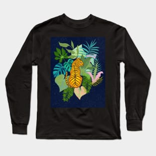 Tiger in the jungle Long Sleeve T-Shirt